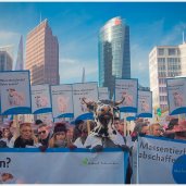 Auftakt der Demonstration war am Potsdamer Platz - Foto: h|b