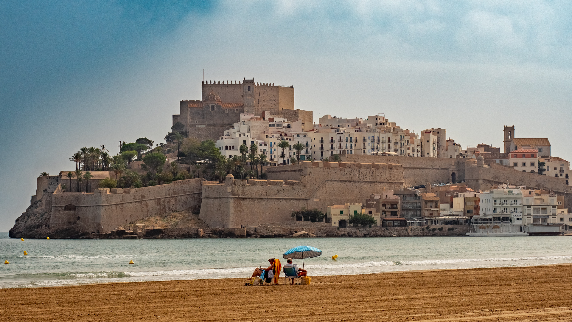 Castell de Peñíscola mit Strand